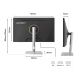 22. JAPANNEXT 62.2 cm JN-IPS245G320F-HSP monitor 16:9 HDMI/DP FHD