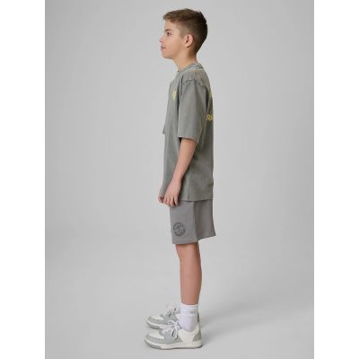 5. Boys' sweatpants 4F 4FJRSS26TSHOM0911-25S
