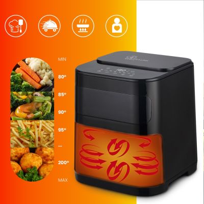 14. Extralink HOME AIR FRYER 5.2L EU SJ-520 Single 5.2L Hot Air Fryer Black