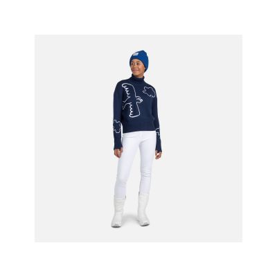 5. Rossignol W Jcc Roll Neck Sweater Blue