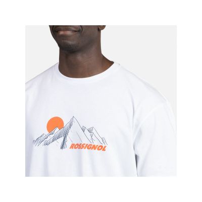 5. ROSSIGNOL Waterfall Tee Men's T-Shirt white