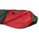 4. High Peak Lite Pak 1200 Mummy Sleeping Bag, Polyester, Green, Red