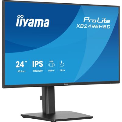 37. iiyama ProLite XB2496HSC-B1 computer monitor 60.5 cm (23.8") 1920 x 1080 px Full HD LED Black