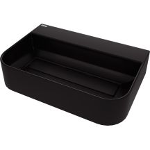 Granite countertop washbasin with space for a tap - with a cover