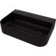 Granite countertop washbasin with space for a tap - with a cover