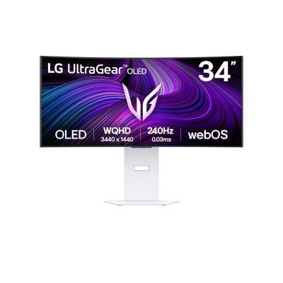 8. 34" Curved 34GX90SA-W LG OLED monitor