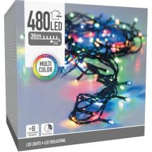 CHRISTMAS TREE LIGHTS 480 LED TIMER MULTICOLOR LIGHT CHAIN