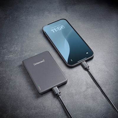 17. Intenso Magnetic Wireless Power Bank 5000 mAh Gray USB-C