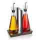 GEFU X-PLOSION Oil/Vinegar Dispenser 0.25 l Glass, Silicone, Stainless Steel Transparent