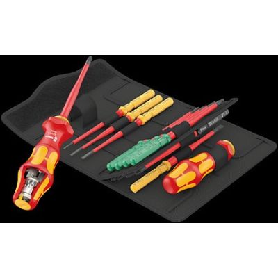 10. Wera 05006640001 Hand Screwdriver Set Straight Screwdriver