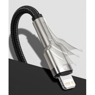 13. Baseus Cafule Series Metal Data USB-C / Lightning 20W PD cable 1 m - black