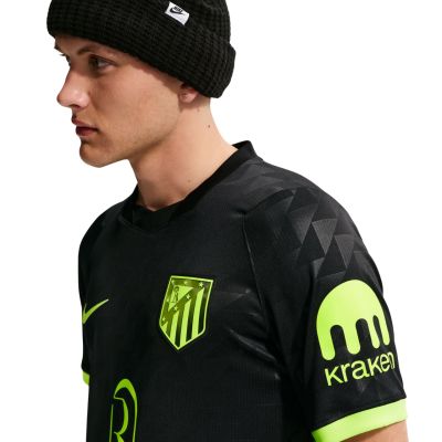 7. Nike Atlético Madrid 2026/27 Stadium Away Men's Jersey Black II1932 011
