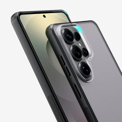 11. Nillkin Super Frosted Shield Pro Magnetic Case Compatible with MagSafe for Samsung Galaxy S26 - Translucent Black