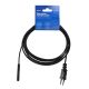 SAVIO CL-105 cable (2-Pin - Euro; 3m; black)