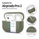 2. Tech-Protect Silicone Case for Apple AirPods Pro 1 / 2 - Green