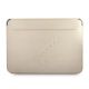 Guess Saffiano Script case for a 13" laptop - gold