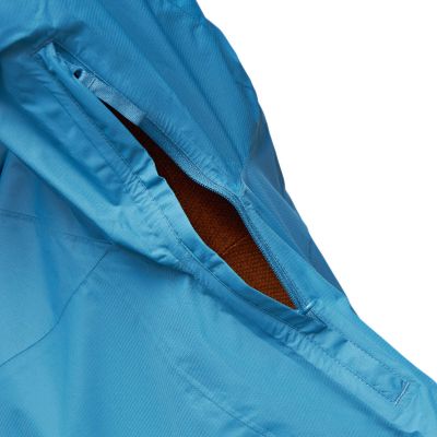 5. Men's 2.5-layer Alpinus Carniche 10K Blue Rain Jacket - FF18133