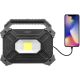 3. Ansmann FL2500R Work Lamp, 2400 Lumens, Rechargeable