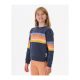 2. RIP CURL Melting Waves Crew Sweatshirt - Girl Navy Blue