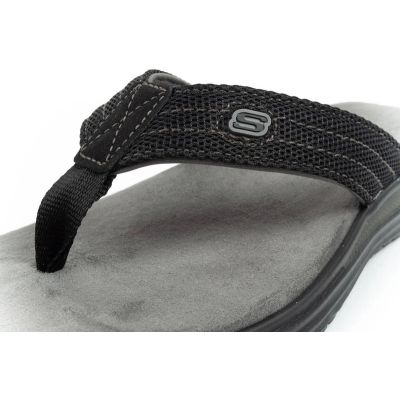 17. Skechers Proven Flip-Flops M 204577 BLK