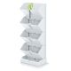 12. VERTICAL GARDEN FLOWER BED STANDING WHITE