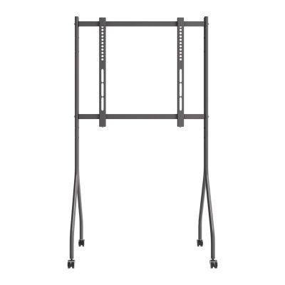 9. MACLEAN TV STAND / TROLLEY FOR MACLEAN TV, ON WHEELS, 37-80", MAX. LOAD 50KG, MAX. VESA 600X400, BLACK, MC-180