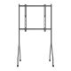 9. MACLEAN TV STAND / TROLLEY FOR MACLEAN TV, ON WHEELS, 37-80", MAX. LOAD 50KG, MAX. VESA 600X400, BLACK, MC-180