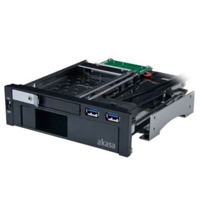 2. Akasa AK-IEN-01 drive bay panel 2.5/3.5" Black