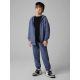 3. Boy's loose hooded sweatshirt 4F 4FJRSS26TSWSM3051-33S