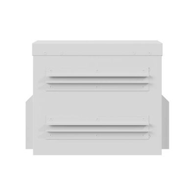 26. 10" HERMETIC IP55 WALL/POLE MOUNTING RACK CABINET 320X220X300 GRAY LANBERG (ASSEMBLED)