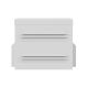 26. 10" HERMETIC IP55 WALL/POLE MOUNTING RACK CABINET 320X220X300 GRAY LANBERG (ASSEMBLED)