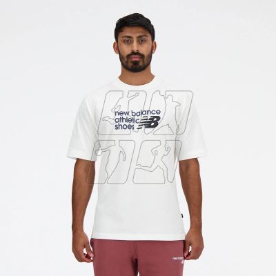 New Balance S/S Brand T-Sh M MT41524WT T-shirt