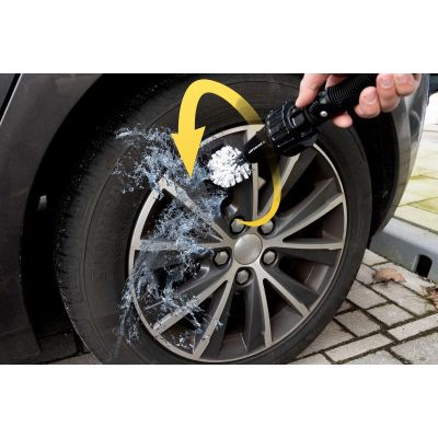 9. DUNLOP ROTARY BRUSH FOR WASHING WHEELS, LENGTH 36.5 CM