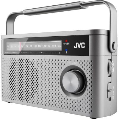 3. JVC Portable Radio RA-E315G Gray
