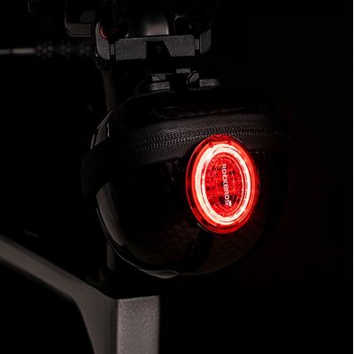 4. Rockbros Rigid Hard Shell Compact Saddle Bag 0.4l - Purple