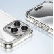 6. Outer Space Case for iPhone 16e / 17e Cover with Flexible Frame - Transparent