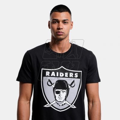 5. Mitchell &amp; Ness NFL Team Logo Tee Oakland Raiders M BMTRINTL1053-ORABLCKT