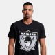 5. Mitchell &amp; Ness NFL Team Logo Tee Oakland Raiders M BMTRINTL1053-ORABLCKT