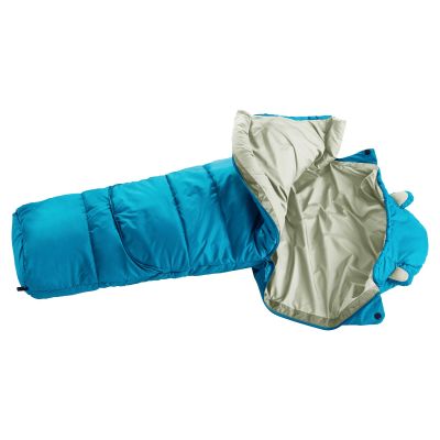 11. Deuter Little Star Children's Sleeping Bag (95 – 130 cm) - Wave/Bone