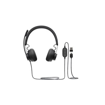 13. Logitech Zone Wired Earbuds USB Teams Headset