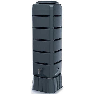 RAINWATER TANK SET TENSO 120L ANTHRACITE