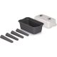 48. STANDING GREENHOUSE SEEDBED RESPANA SET ECOLINE 59.6x36.8x75.3CM ANTHRACITE