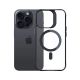 18. 3mk Satin Armor MagCase with MagSafe for iPhone 15 Pro Max - Clear with Black Frame