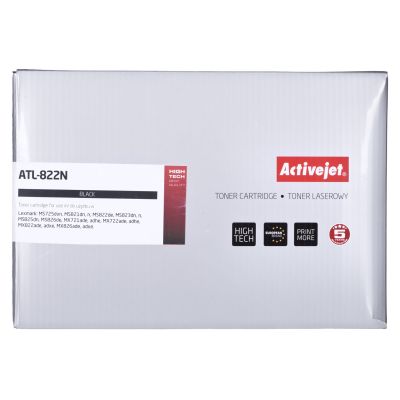 Activejet ATL-822N toner (replaces Lexmark 58D2H00; Supreme; 15,000 pages; black)