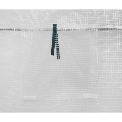 15. COVER FOIL FOR GARDEN TUNNEL GREENHOUSE 200x300x200CM WHITE