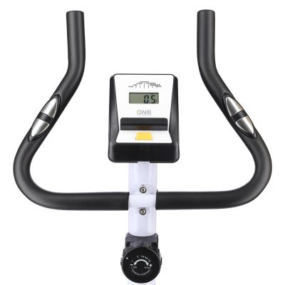 8. One Fitness RM8740 White Magnetic Bike