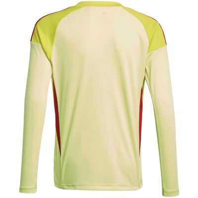 12. adidas Tiro 25 Competition Long Sleeve Kids' Goalkeeper Jersey Yellow and Red KJN2020
