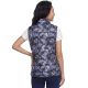 3. Skechers Cozy Fit Printed Vest JA418-BWPR Multicolor L