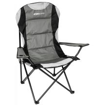 LUX FOLDING CAMPING CHAIR 60X60X105CM GREY-BLACK