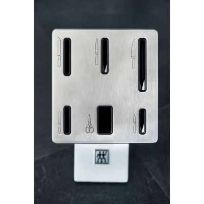 12. ZWILLING Four Star 35148-207-0 Self-Sharpening Knife Set, 7 Pieces, White